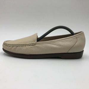 SAS Simplify Patent Moc Toe Loafer Flats